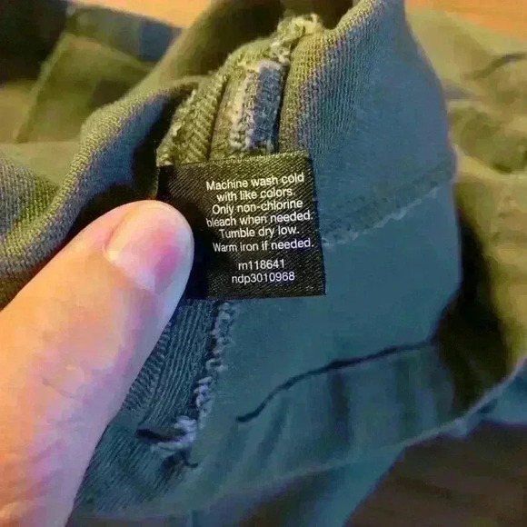 Lane Bryant jacket military inspired army green peplum hem Size 22/24 - Picture 6 of 6